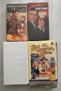 Lot of 4 VHS  - Picture 1 of 12