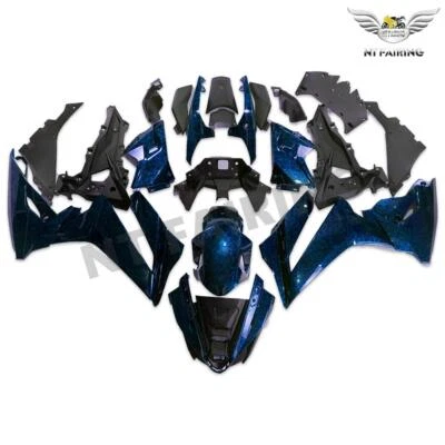 Carenado de fibra de carbono forjado azul GL para Suzuki 2024 2025 GSX8R GSX-8R a02 Foto 1 de 4