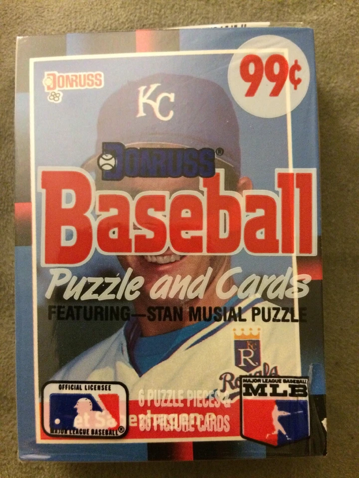 Paquete de tarjetas de violonchelo 1988 Bret Saberhagen Royals (top) Marty Barrett Red Sox (atrás) Foto 1 de 2