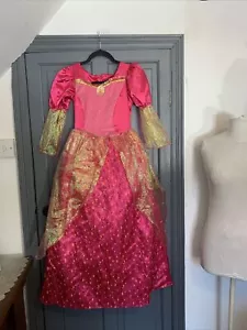 Barbie Pink Princess Doll Book Day Halloween Fancy Dress Costume - 10 Years - Picture 1 of 11