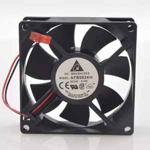 Delta AFB0824M 8025 DC24V 0.10A 8CM 2-Pin Inverter Cooling Fan - Picture 1 of 2