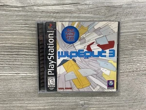 Wipeout 3 Playstation 1 PS1 - CIB w/ Reg Card! Tested & PRISTINE Condition! MINT - Picture 1 of 5