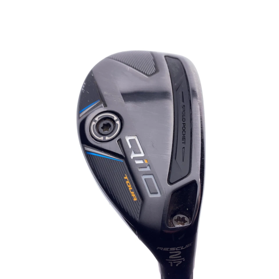 Used TaylorMade Qi10 Tour 2 Hybrid / 17 Degrees / Stiff Flex - Image 1 of 4
