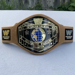 Cintura vintage WWF Intercontinental Championship cintura in schiuma 1989 WWE - Foto 1 di 18