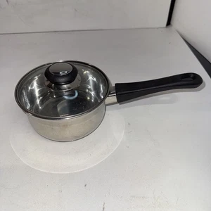 Tramontina Sauce Pan W/ Lid 1 qt 0.9 L 18/10 Stainless Steel - Picture 1 of 5