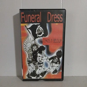 Funeral Dress VHS Chaos In Belgium Live Punk Rock Concert Video - Picture 1 of 3