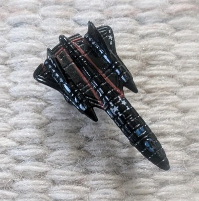 Retro Micro Máquinas Black Jet SR71 Blackbird Avión Avión EE. UU. Galoob 1986 Foto 1 de 4