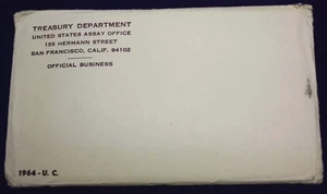 1964 Mint Set. Complete and original. 10 coins Both "P" & "D" - Picture 1 of 1