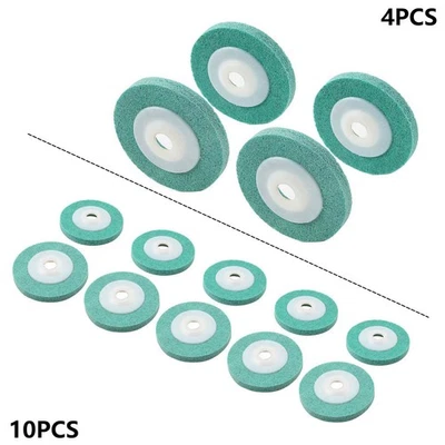 Rebarbadora angular almofada disco polimento abrasivo roda fibra de náilon 4"" 100mm - Imagem 1 de 4