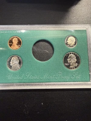 13 US Mint Proof Sets - where the Half Dollars have been removed - Image 1 of 4