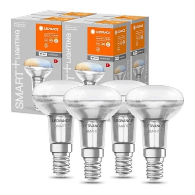 4 x Smart+ LED R50 Glas Reflektor 3,3W =40W E14 210lm TW 2700-6500K dimmbar WiFi - Bild 1 von 4