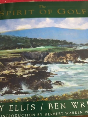 1996 The SPIRIT OF GOLF Paperback Book by ELLIS & WRIGHT 1st Paperback Edition Foto 1 de 4