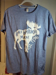 T-shirt donna Bar Harbor Maine media - Foto 1 di 5