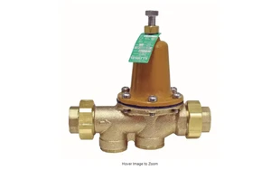 Watt 1 pollice Valvola riduzione pressione acqua ottone senza piombo doppia unione - Foto 1 di 4