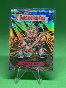 Garbage Pail Kids GPK x Green Day Card 44b Guitar Riff Crumpled Foil - Bild 1 von 10