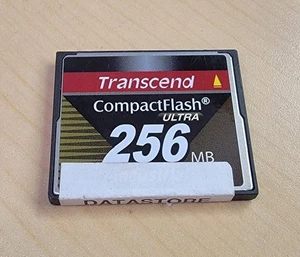 Transcend CompactFlash Ultra 256 MB - Picture 1 of 2