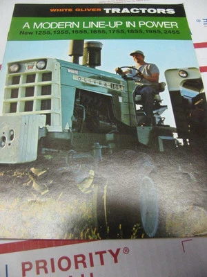 Folleto de ventas de tractor White Oliver 1255 1355 1555 1655 1755 1855 1955 2455 Foto 1 de 4