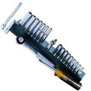 K Tool International KTI26000 21 Piece 1/4 Inch Drive 6 Point Metric Chrome S... - Picture 1 of 1
