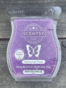 Scentsy “DANCING SUGAR PLUMS” Wax Bar Melt 3.2 fl oz RETIRED - Picture 1 of 2