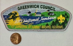 BOY SCOUT BSA GREENWICH COUNCIL OA 427 2013 1st JAMBOREE @ SBR CSP JSP WITCH - Picture 1 of 2