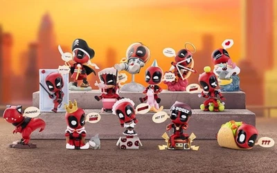 Marvel Deadpool Series Confirmed Blind Box Figure Art Toys Hot Gift - Image 1 of 4