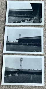Leicester City FC 3 Late 1950s Snapshot Photographs in Filbert Street Stadium - Picture 1 of 5