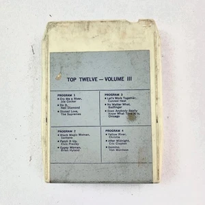 Top Twelve Volume III 8-Track Tape Vintage Classic Rock Hits - Bild 1 von 5