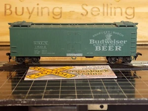 HO 40' Wood Reefer Budweiser SRLX 1804 h/h couplers (Mo011707) - Picture 1 of 11
