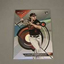 GUNNAR HENDERSON 2023 Topps Finest Base Rookie Card, Orioles