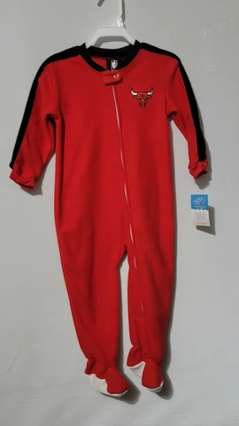 NEW Chicago Bulls Red Sleepwear Pajamas NBA Basketball Flame Resistant Cover