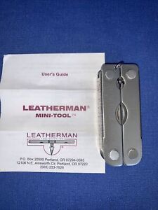 Vintage 1997 Leatherman Mini Multi-Tool Excellent Condition with Instructions