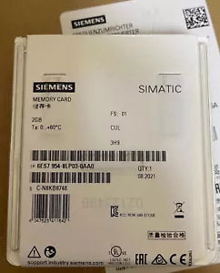 SIEMENS S7-300/C7/ET 200 Micro Memory Card 6ES7954-8LP03-0AA0 - Picture 1 of 1