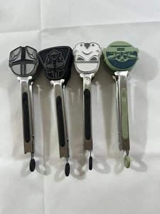 4* Star Wars Küche Hitzebeständiges Silikon Min Tong Super Cool Set Sammlung - Bild 1 von 4