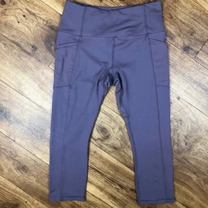 RBX Mujer Talla M Ciruela Legging Bolsillos Ropa Activa Púrpura - Imagen 1 de 7
