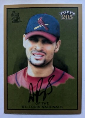 ALBERT PUJOLS, 2003 TOPPS 205 w/CLEAR LOGO #3 - Image 1 of 2