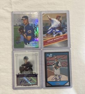 Various Autographed Baseball Cards