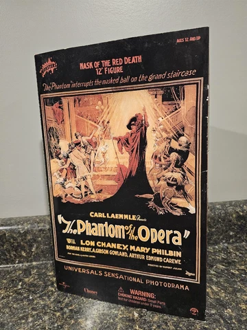 Phantom of The Opera Sideshow Toys Spec. Ed. Mask of the Red Death 12” Figure Cover