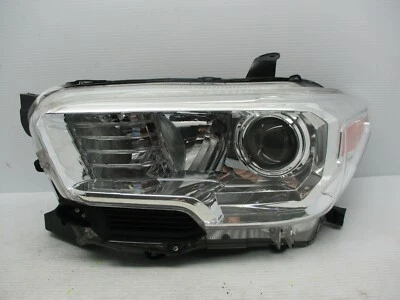 OEM 2016-2019 TOYOTA TACOMA LEFT HEADLIGHT HALOGEN W/O LED CHROME 81150-04250 - Image 1 of 4