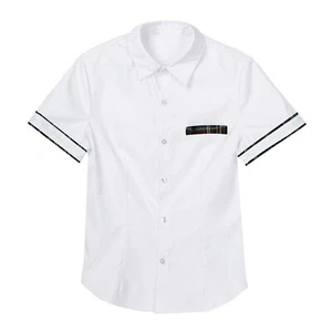 Women's Secretary Cosplay Cosplay Teacher Uniform Outfit Button Shirt Costume - Picture 1 of 75