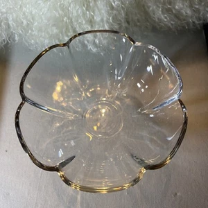 Baccarat French Crystal Corail Lobed Bowl 5.75” Diameter - Picture 1 of 9