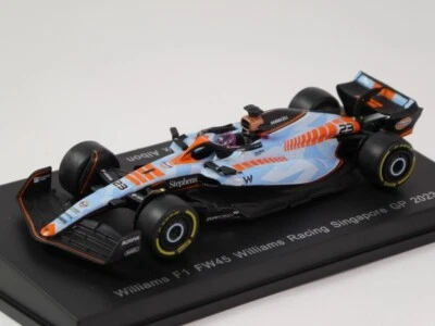 Spark Williams FW45 #23 Alexander Albon Singapore GP 2023 1/64 Y351 - Immagine 1 di 4