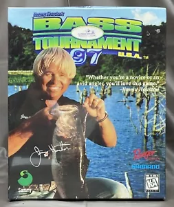 Jimmie Houston 's Bass Tournament USA '97 (JUEGO PC, 1996) Big Box - Imagen 1 de 2