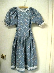 Vestido de Colección Ruth Of Carolina Floral Mangas Cortas Pradera Niñas Talla 12 CottageCore - Imagen 1 de 7