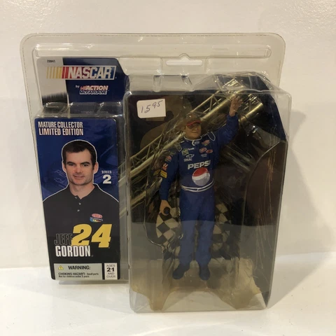 Jeff Gordon No. 24 Pepsi Action McFarlane Series 2 Action Figure Cover