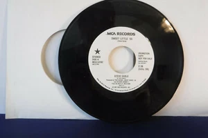 Steve Earle, Sweet Little '66, MCA Records MCA 53182, 1987 DJ Promo, Rockabilly - Picture 1 of 4