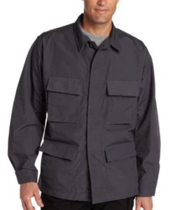 Propper BDU Coat 4 Pocket Tactical Ripstop Dark Gray Size S Regular - Picture 1 of 10