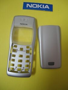 COVER  Nokia -1100- SILVER ORIGINAL      FRONT E REAR