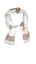 Scarf - Ethiopian Traditional  woven, organic Cotton & hand made scarf  75"x26"
