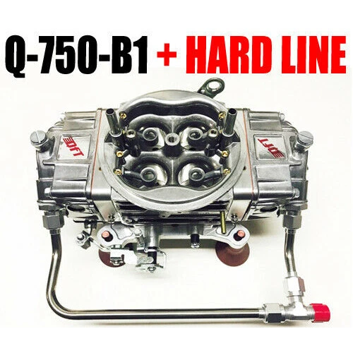 QUICK FUEL Q-750-B1 750 CFM SUPERCHARGER BLOWER CARB TRASPARENTE CON LINEA #6 - Immagine 1 di 1