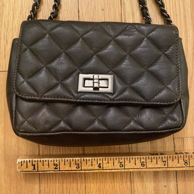chanel classic black quilted handbag